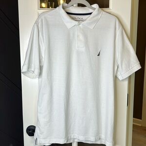 NAUTICA Performance Deck Shirt Classic Fit Polo‎ Size Large